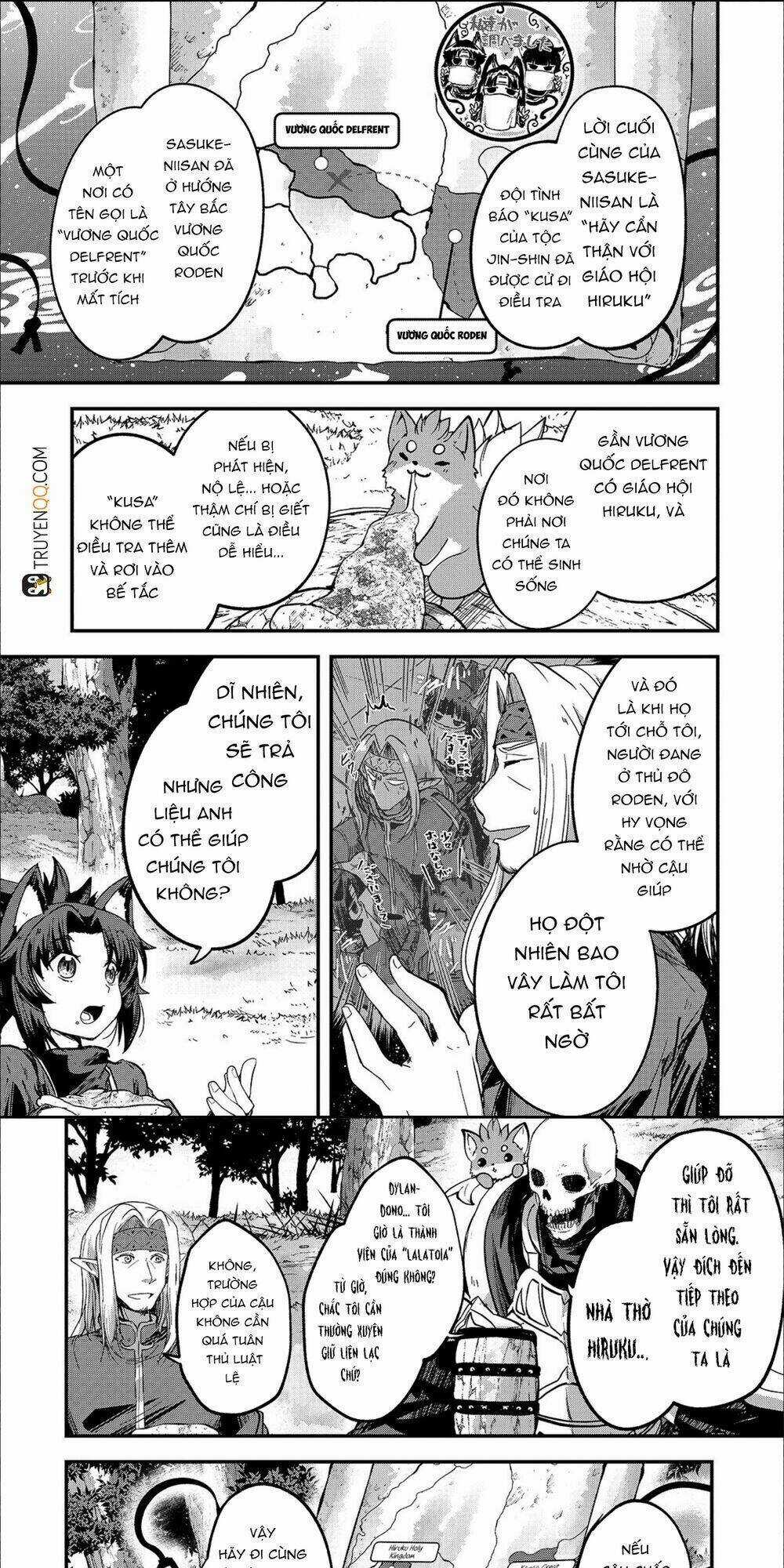 Gaikotsu Kishi-Sama, Tadaima Isekai E O Dekake-Chu Chapter 34 trang 15