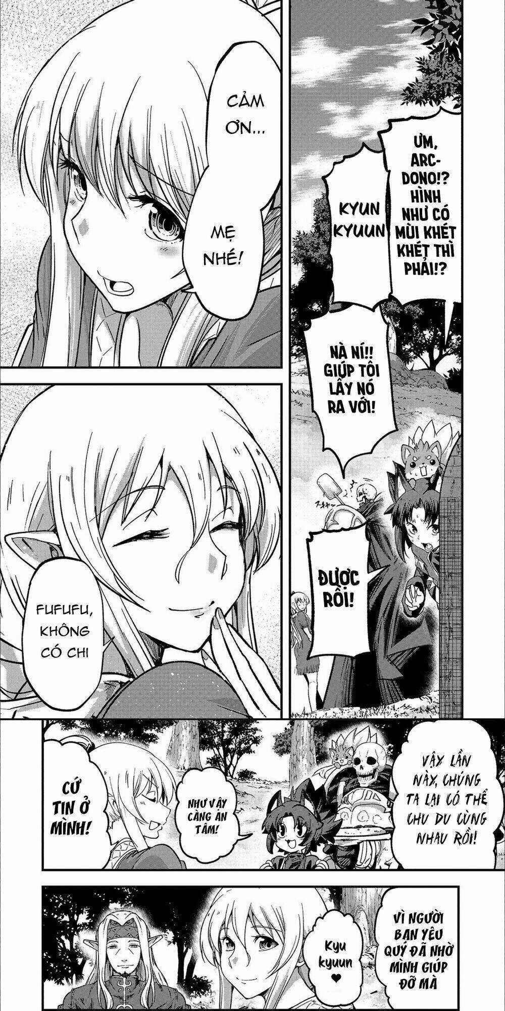 Gaikotsu Kishi-Sama, Tadaima Isekai E O Dekake-Chu Chapter 34 trang 19