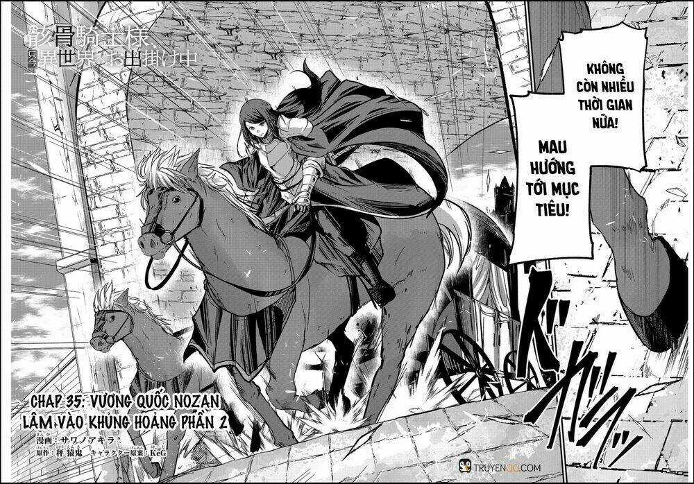 Gaikotsu Kishi-Sama, Tadaima Isekai E O Dekake-Chu Chapter 35 trang 2
