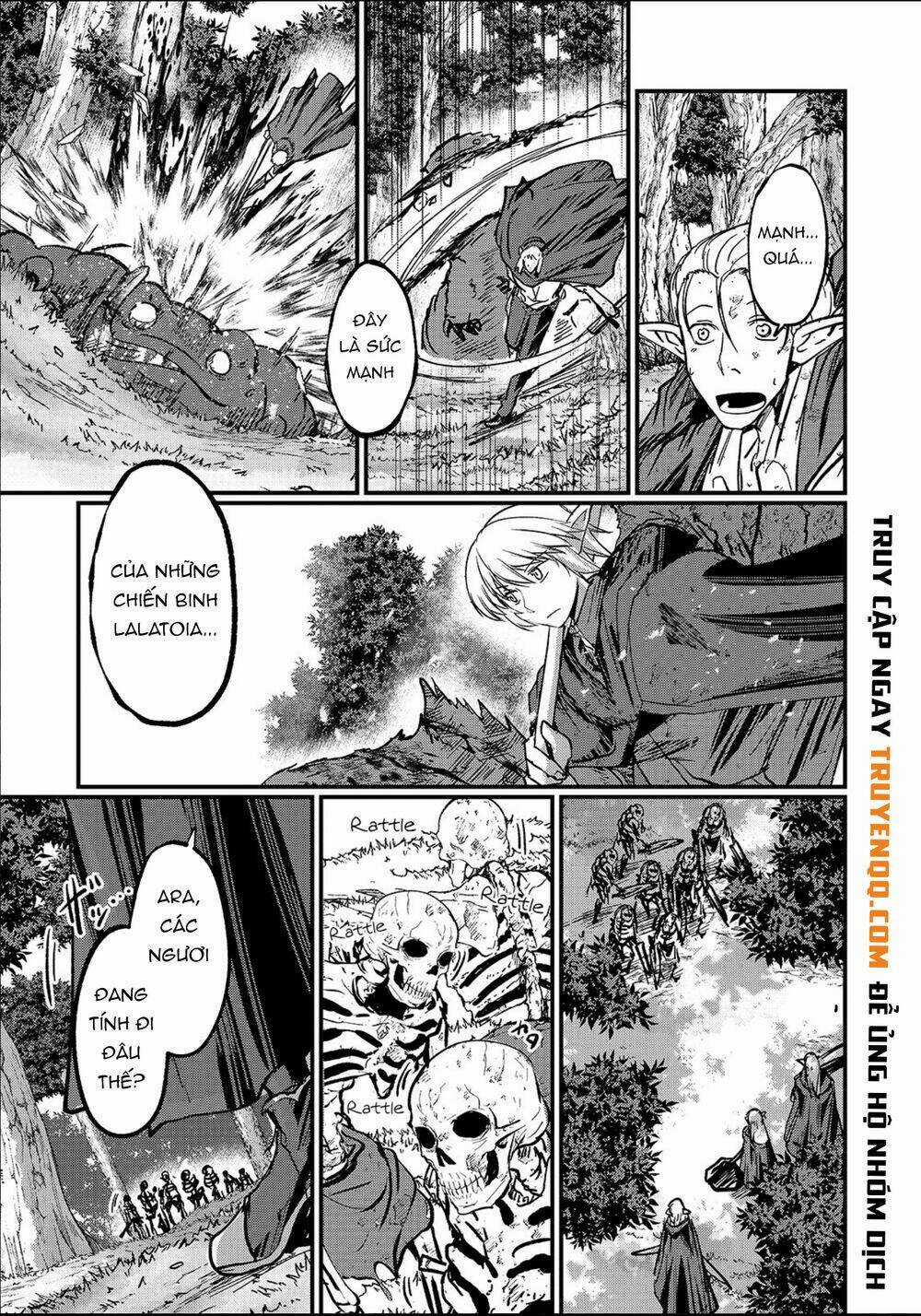 Gaikotsu Kishi-Sama, Tadaima Isekai E O Dekake-Chu Chapter 36 trang 17