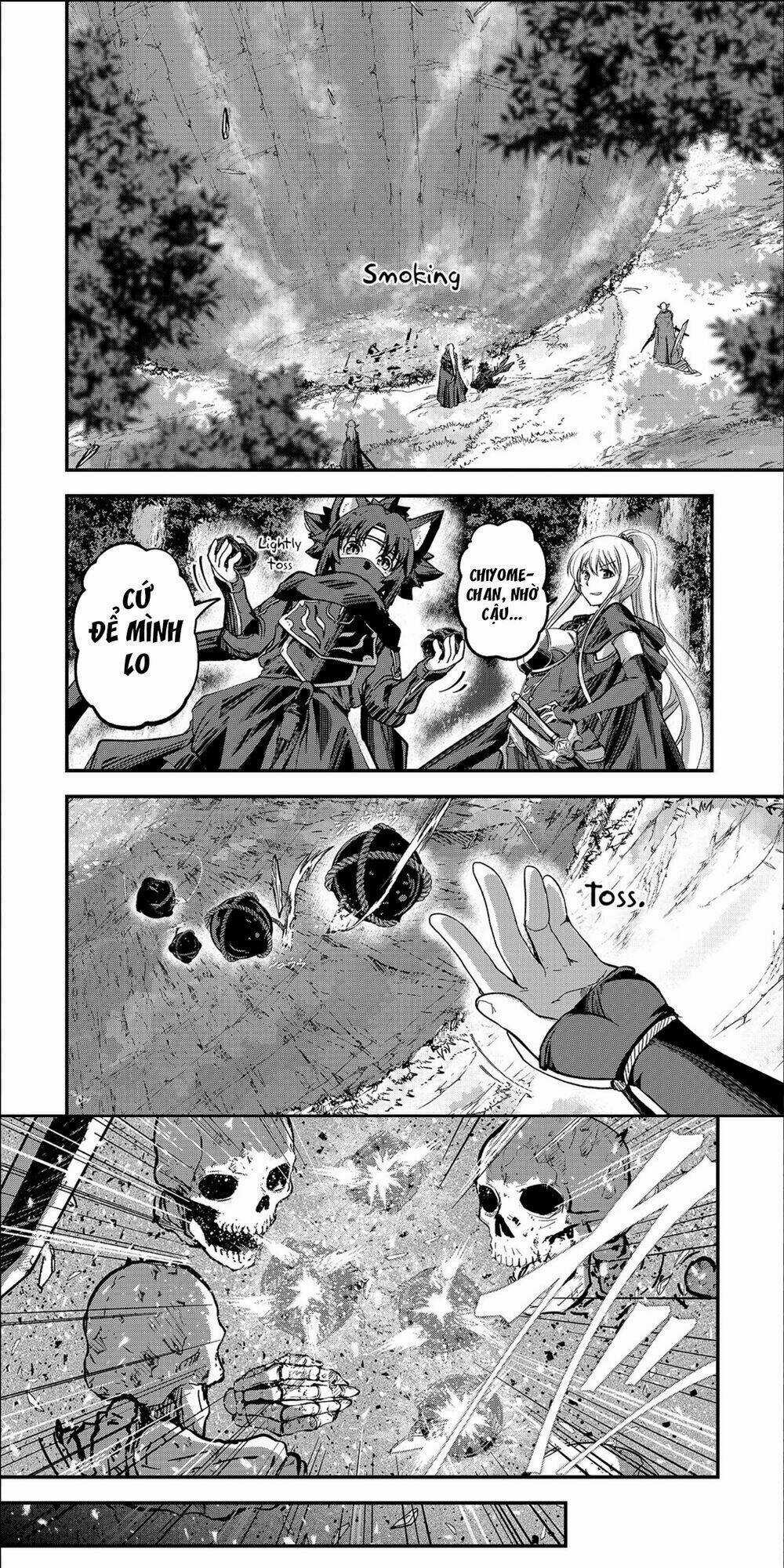 Gaikotsu Kishi-Sama, Tadaima Isekai E O Dekake-Chu Chapter 36 trang 19