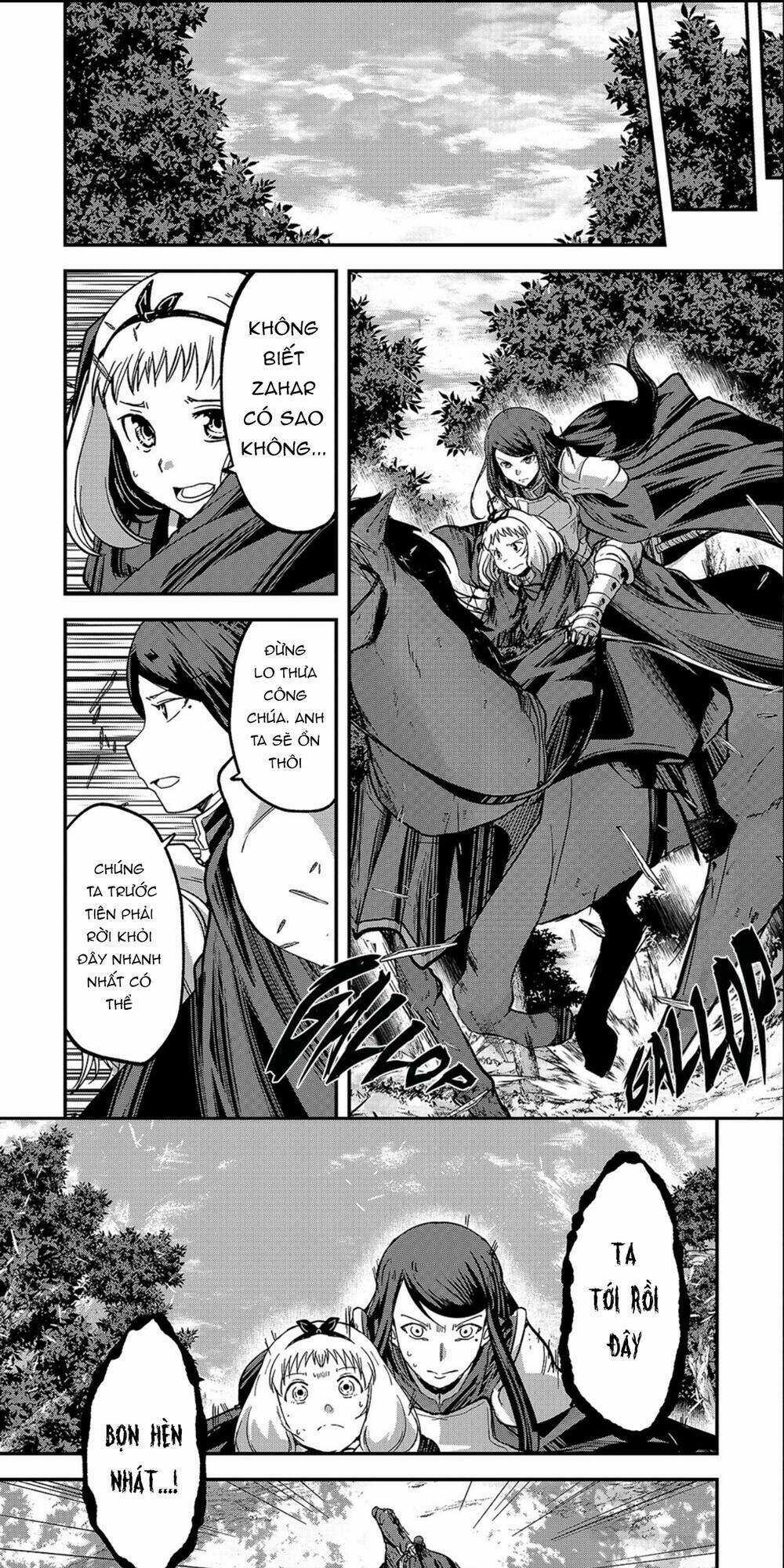 Gaikotsu Kishi-Sama, Tadaima Isekai E O Dekake-Chu Chapter 37 trang 8
