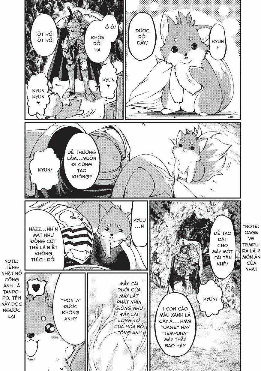 Gaikotsu Kishi-Sama, Tadaima Isekai E O Dekake-Chu Chapter 4 trang 4