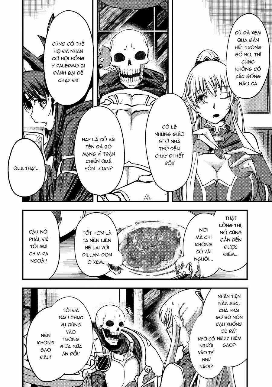 Gaikotsu Kishi-Sama, Tadaima Isekai E O Dekake-Chu Chapter 42 trang 25