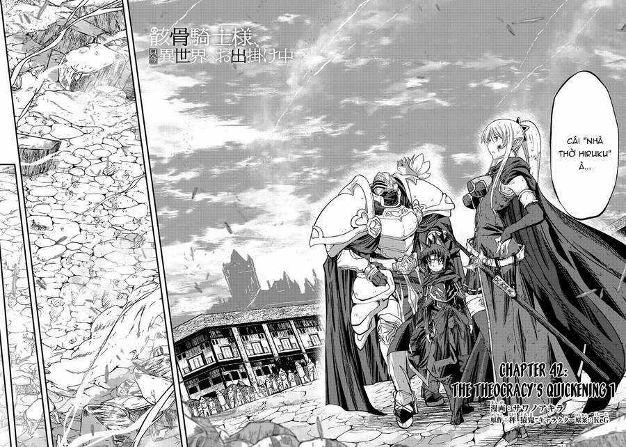 Gaikotsu Kishi-Sama, Tadaima Isekai E O Dekake-Chu Chapter 42 trang 4