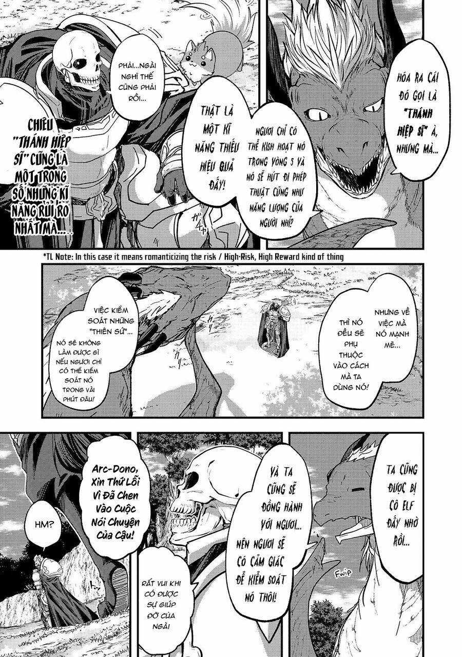 Gaikotsu Kishi-Sama, Tadaima Isekai E O Dekake-Chu Chapter 44 trang 11