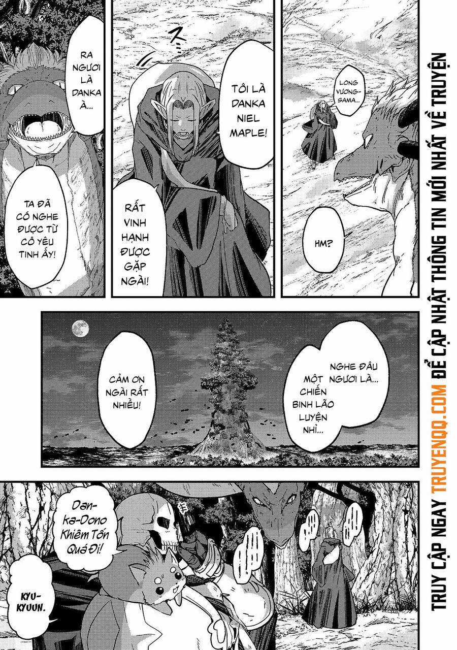 Gaikotsu Kishi-Sama, Tadaima Isekai E O Dekake-Chu Chapter 45.5 trang 12