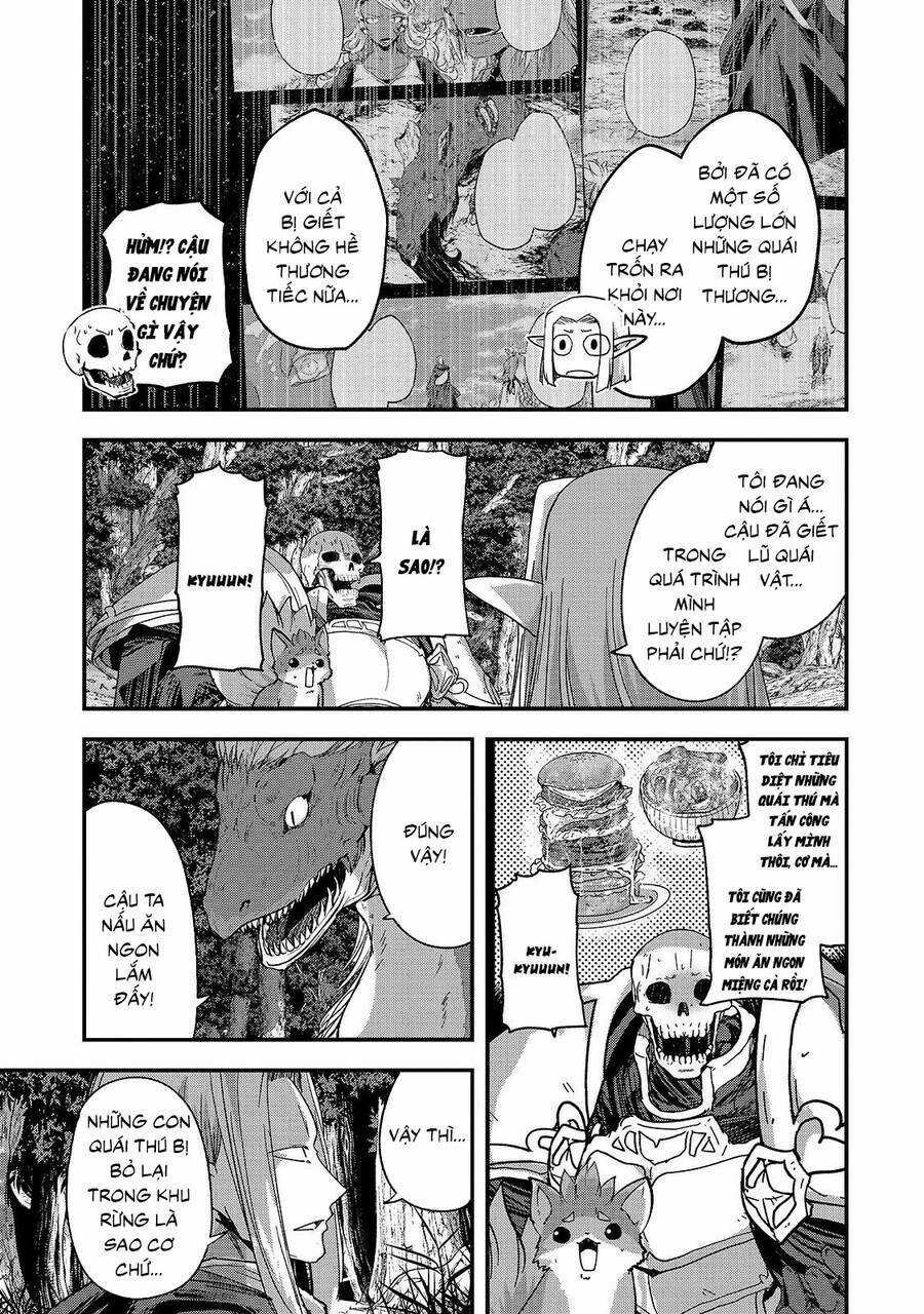 Gaikotsu Kishi-Sama, Tadaima Isekai E O Dekake-Chu Chapter 45.5 trang 14