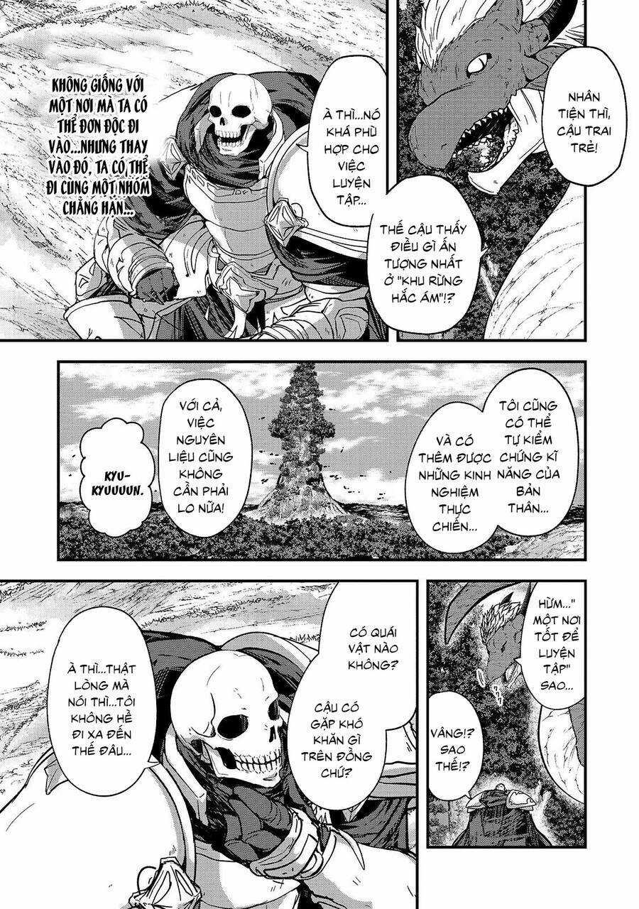 Gaikotsu Kishi-Sama, Tadaima Isekai E O Dekake-Chu Chapter 45.5 trang 7