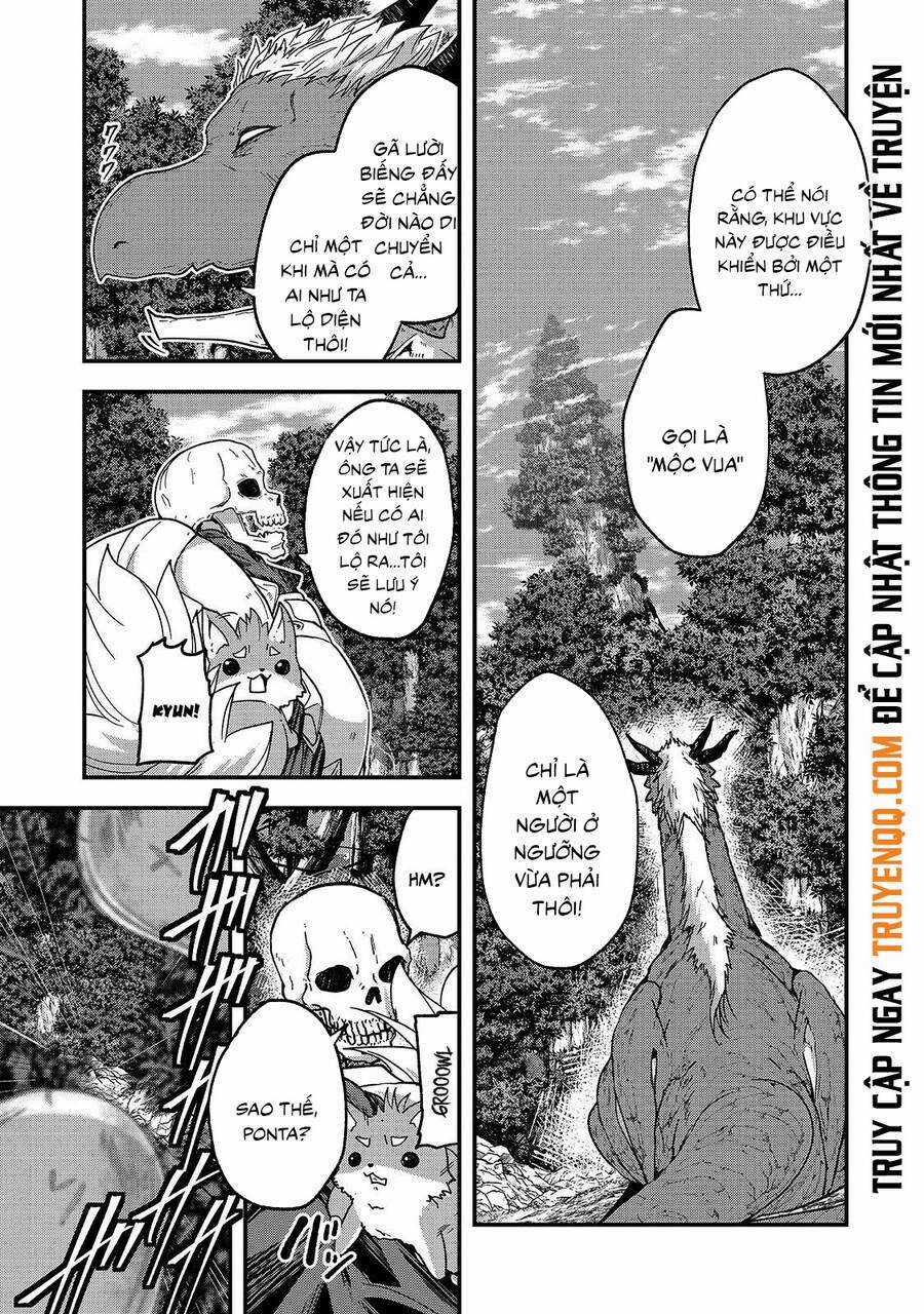 Gaikotsu Kishi-Sama, Tadaima Isekai E O Dekake-Chu Chapter 45.5 trang 9