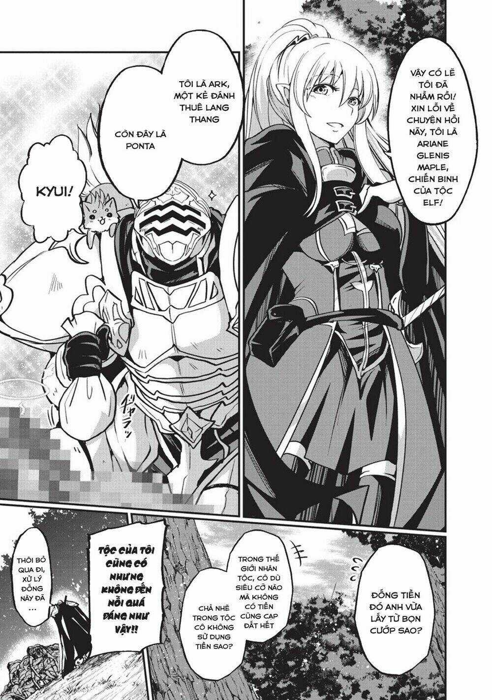 Gaikotsu Kishi-Sama, Tadaima Isekai E O Dekake-Chu Chapter 5 trang 21