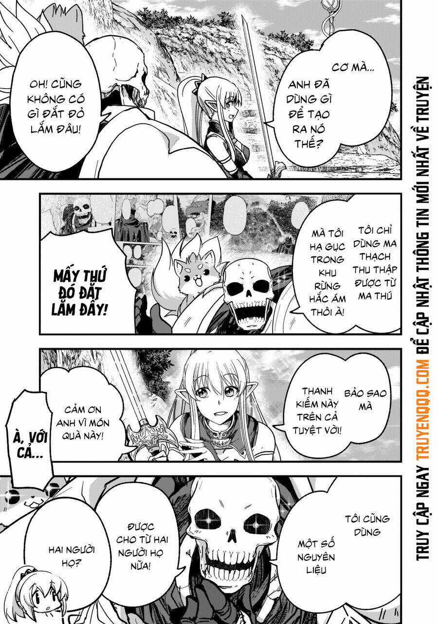 Gaikotsu Kishi-Sama, Tadaima Isekai E O Dekake-Chu Chapter 56 trang 12