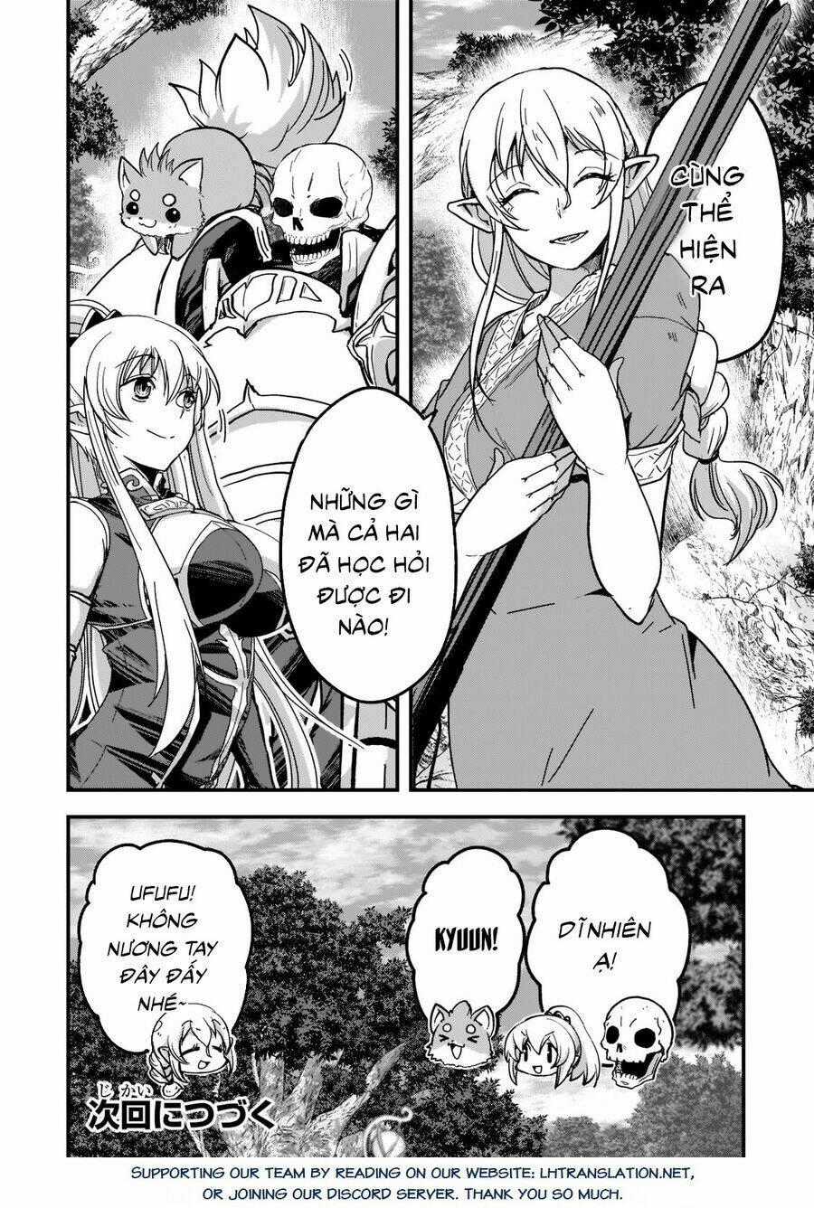 Gaikotsu Kishi-Sama, Tadaima Isekai E O Dekake-Chu Chapter 56 trang 17