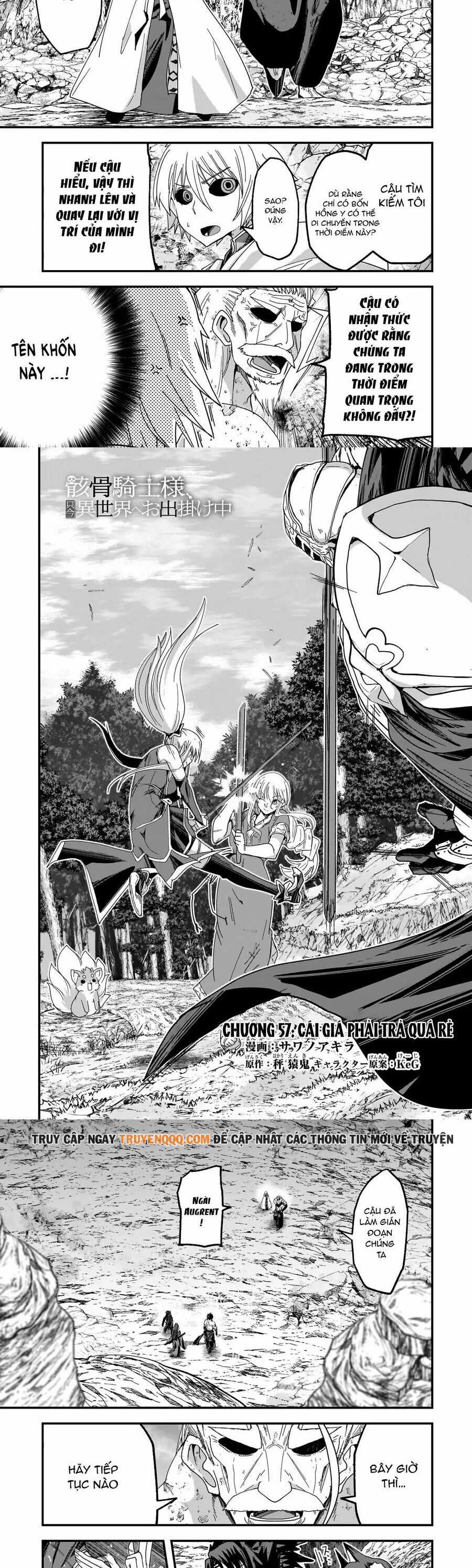 Gaikotsu Kishi-Sama, Tadaima Isekai E O Dekake-Chu Chapter 58 trang 2