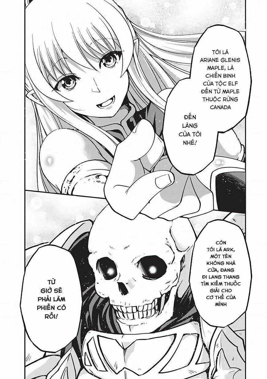 Gaikotsu Kishi-Sama, Tadaima Isekai E O Dekake-Chu Chapter 8 trang 28