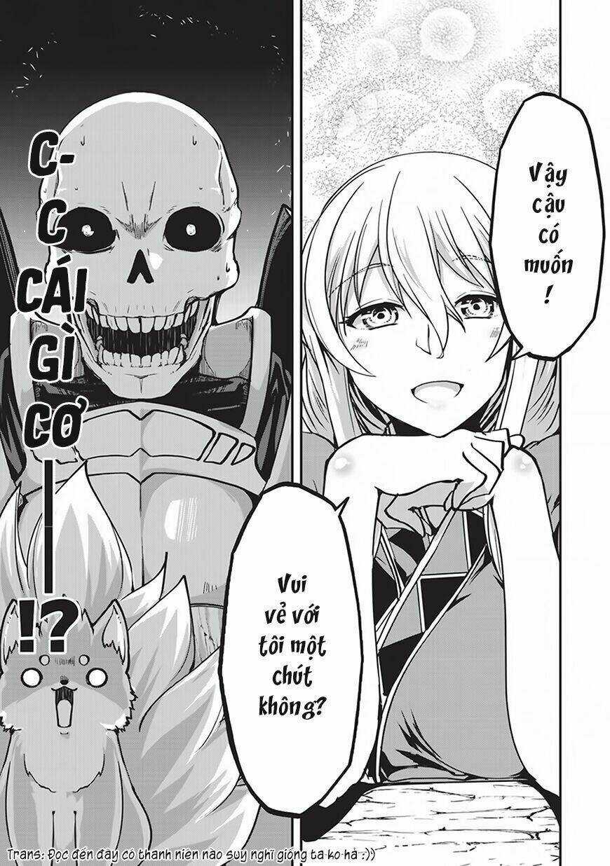 Gaikotsu Kishi-Sama, Tadaima Isekai E O Dekake-Chu Chapter 9 trang 19