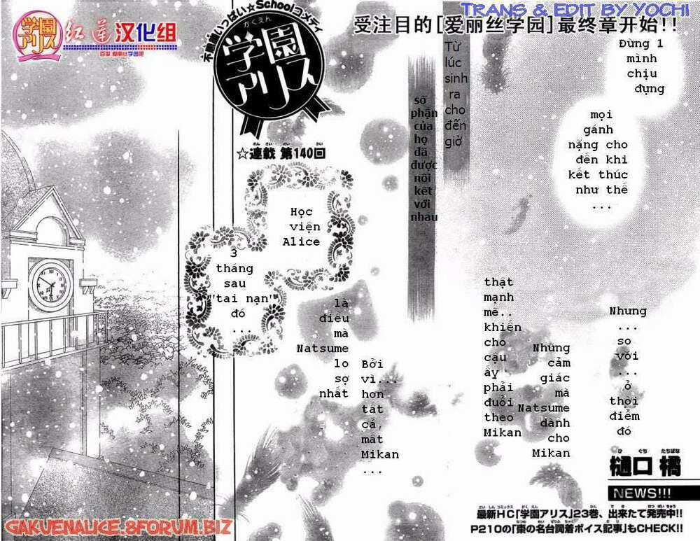 Gakuen Alice Chapter 140 trang 1