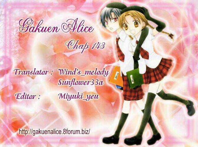 Gakuen Alice Chapter 143 trang 0