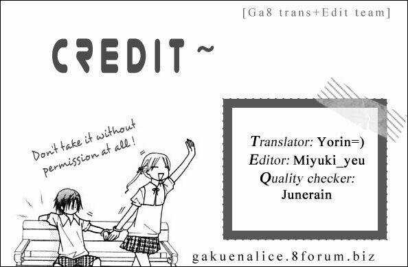 Gakuen Alice Chapter 145 trang 0
