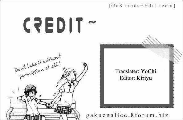 Gakuen Alice Chapter 150 trang 0