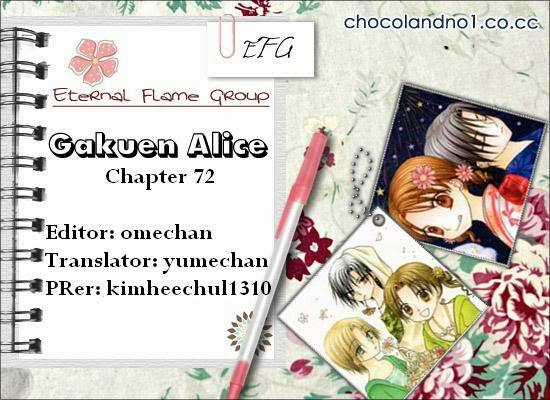 Gakuen Alice Chapter 72 trang 0
