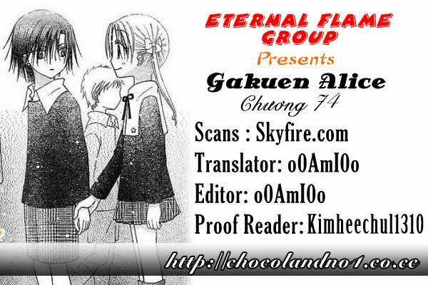Gakuen Alice Chapter 74 trang 30