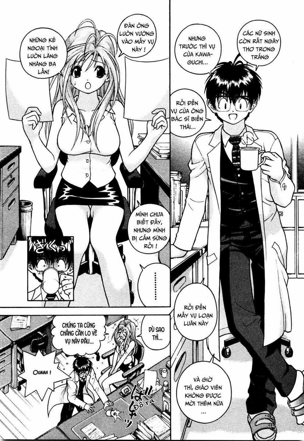 Gakuen Heaven Chapter 36 trang 8