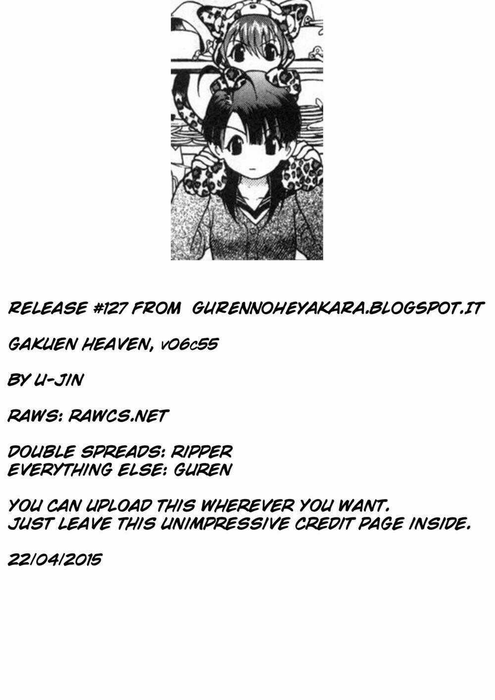 Gakuen Heaven Chapter 55 trang 25