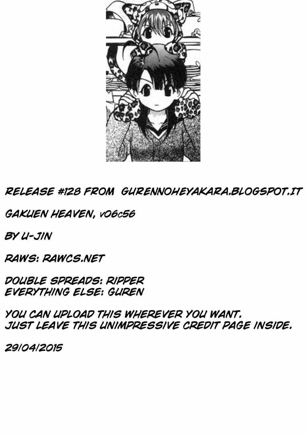 Gakuen Heaven Chapter 56 trang 19