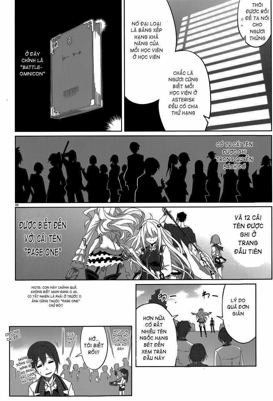 Gakusen Toshi Asterisk Chapter 1 trang 25