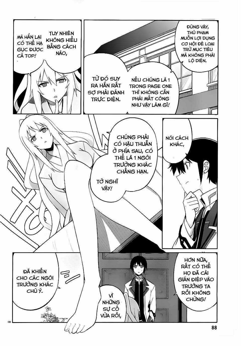 Gakusen Toshi Asterisk Chapter 11 trang 9