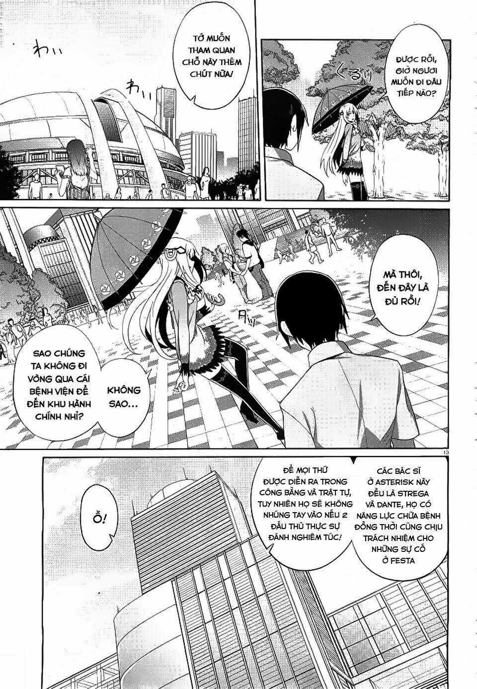 Gakusen Toshi Asterisk Chapter 12 trang 13