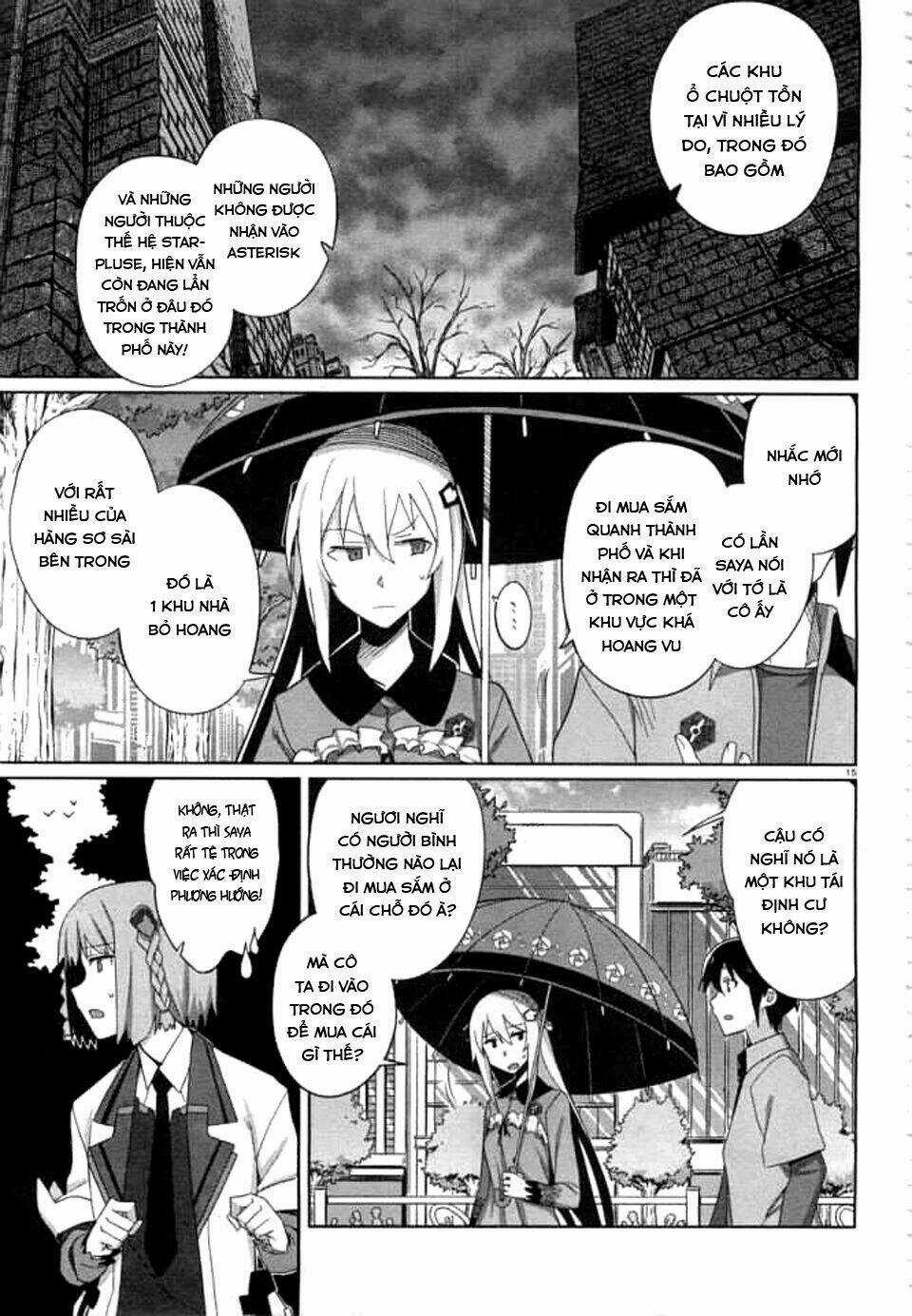 Gakusen Toshi Asterisk Chapter 12 trang 15