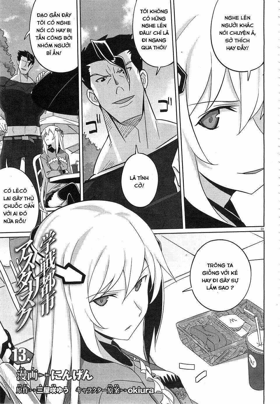 Gakusen Toshi Asterisk Chapter 13 trang 4