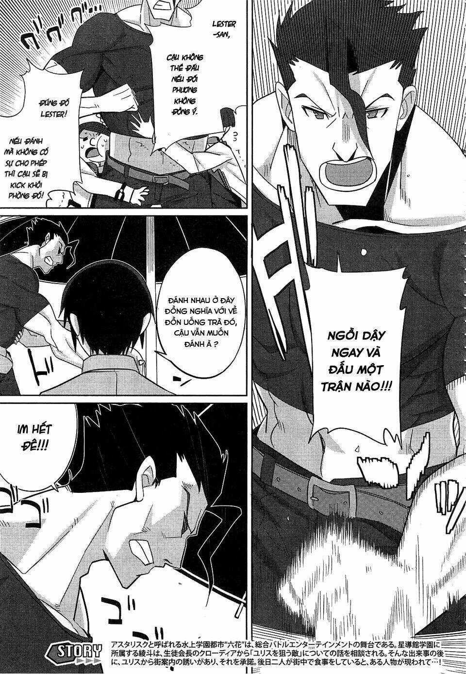 Gakusen Toshi Asterisk Chapter 13 trang 6