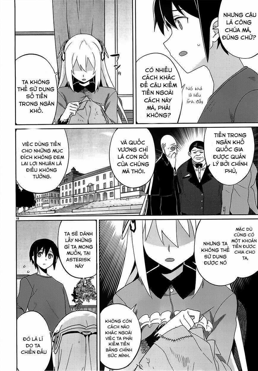 Gakusen Toshi Asterisk Chapter 15 trang 18