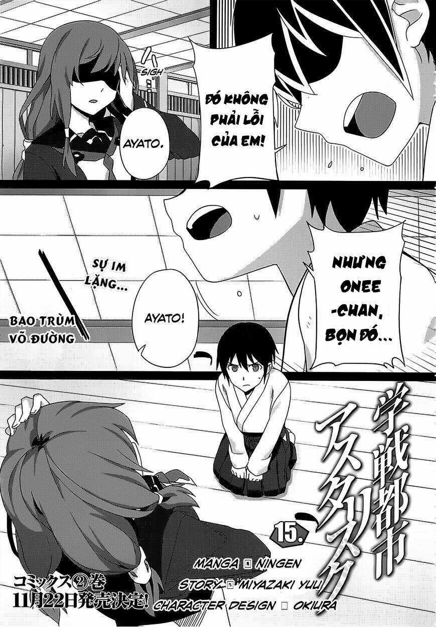 Gakusen Toshi Asterisk Chapter 15 trang 3