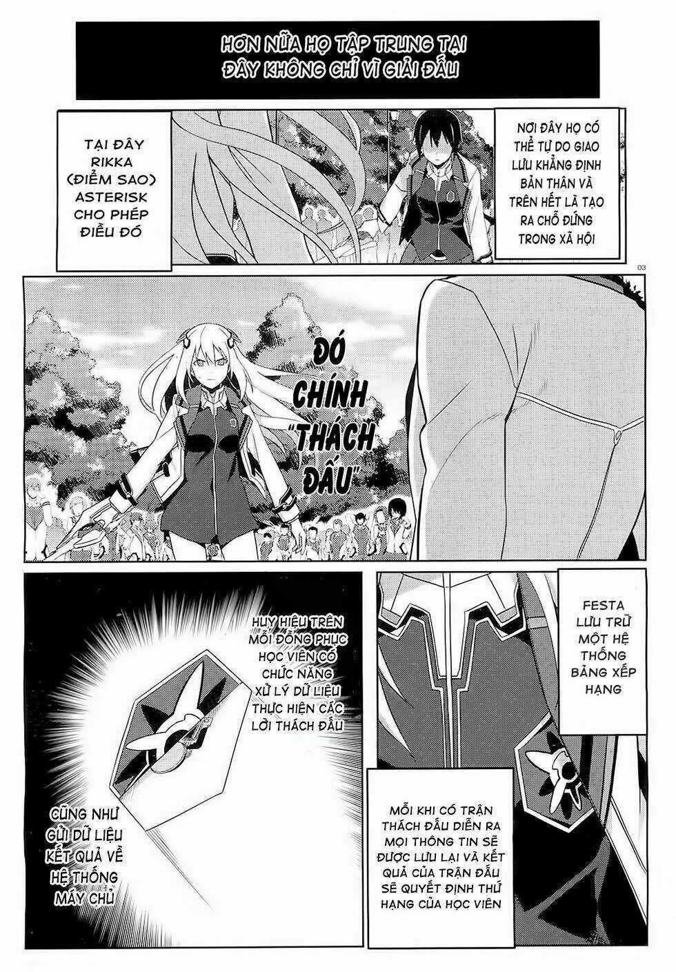 Gakusen Toshi Asterisk Chapter 2 trang 3