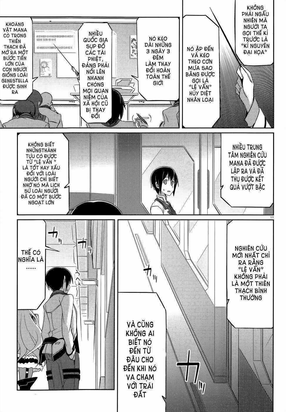 Gakusen Toshi Asterisk Chapter 3 trang 12