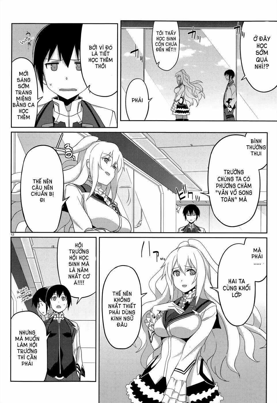 Gakusen Toshi Asterisk Chapter 3 trang 13