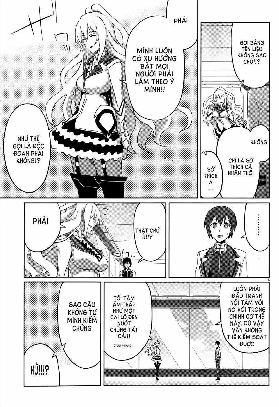 Gakusen Toshi Asterisk Chapter 3 trang 16