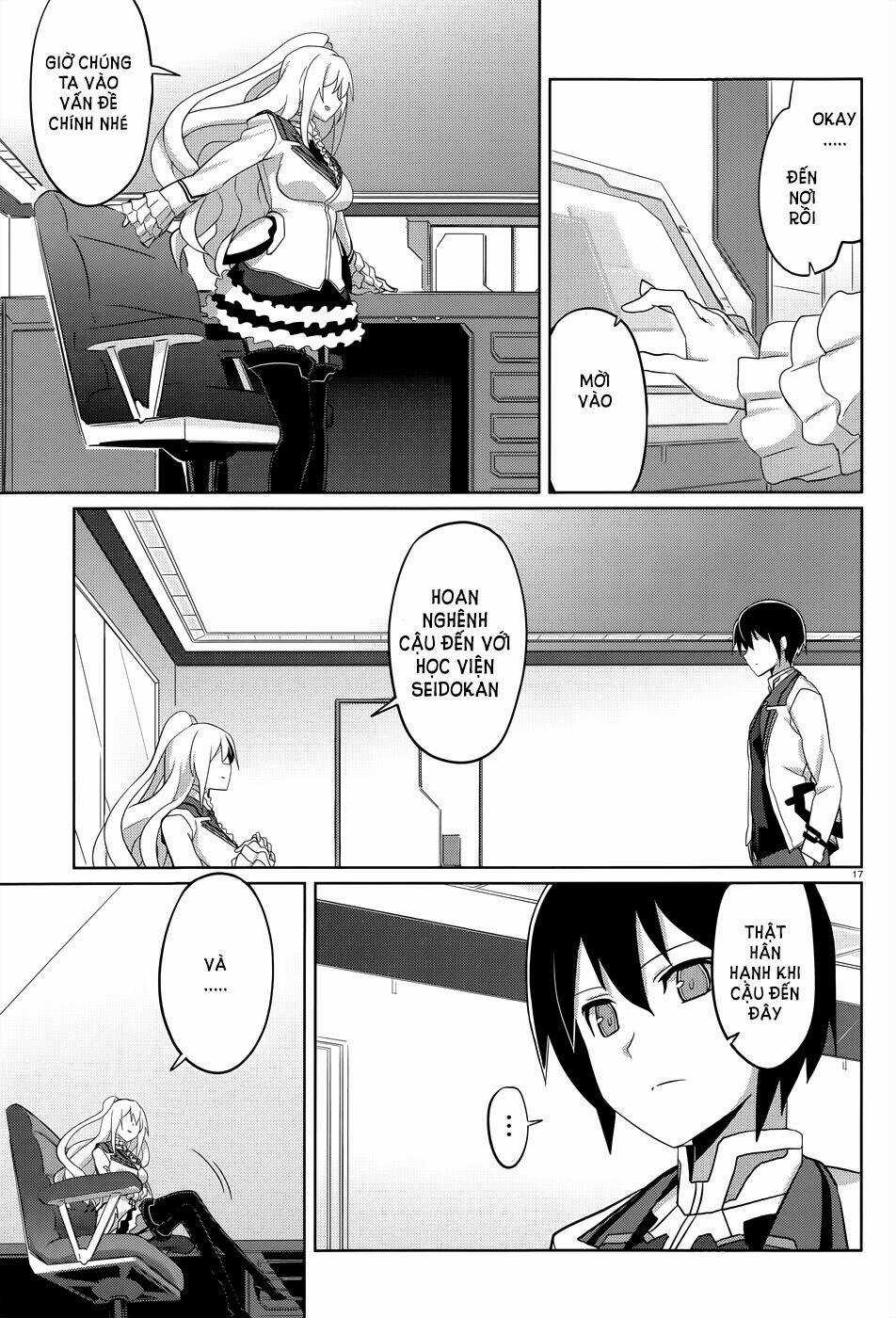 Gakusen Toshi Asterisk Chapter 3 trang 18