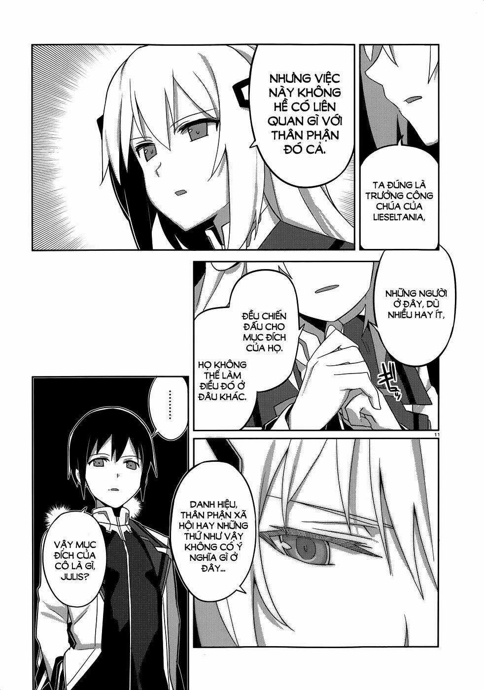 Gakusen Toshi Asterisk Chapter 5 trang 12