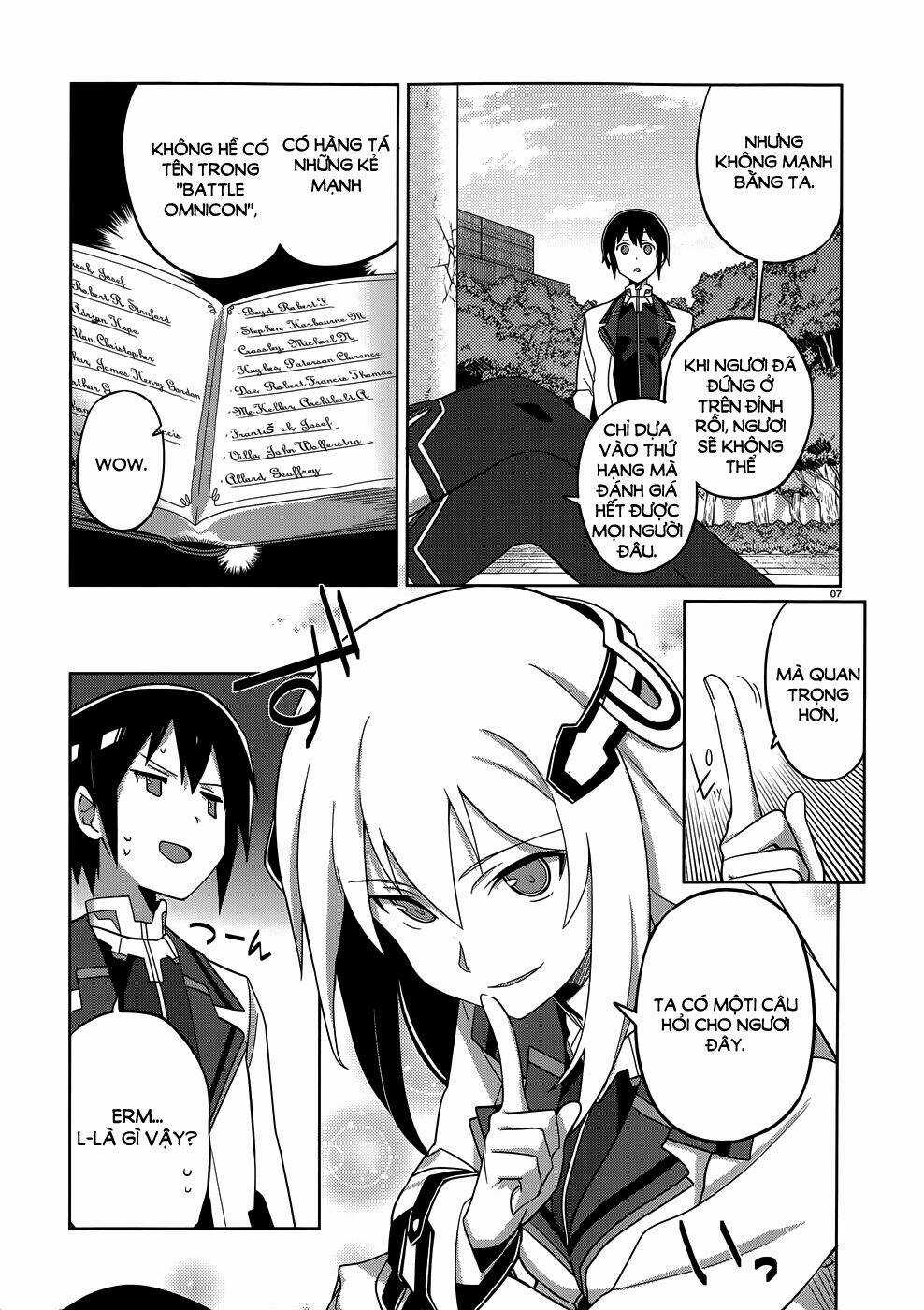 Gakusen Toshi Asterisk Chapter 5 trang 8