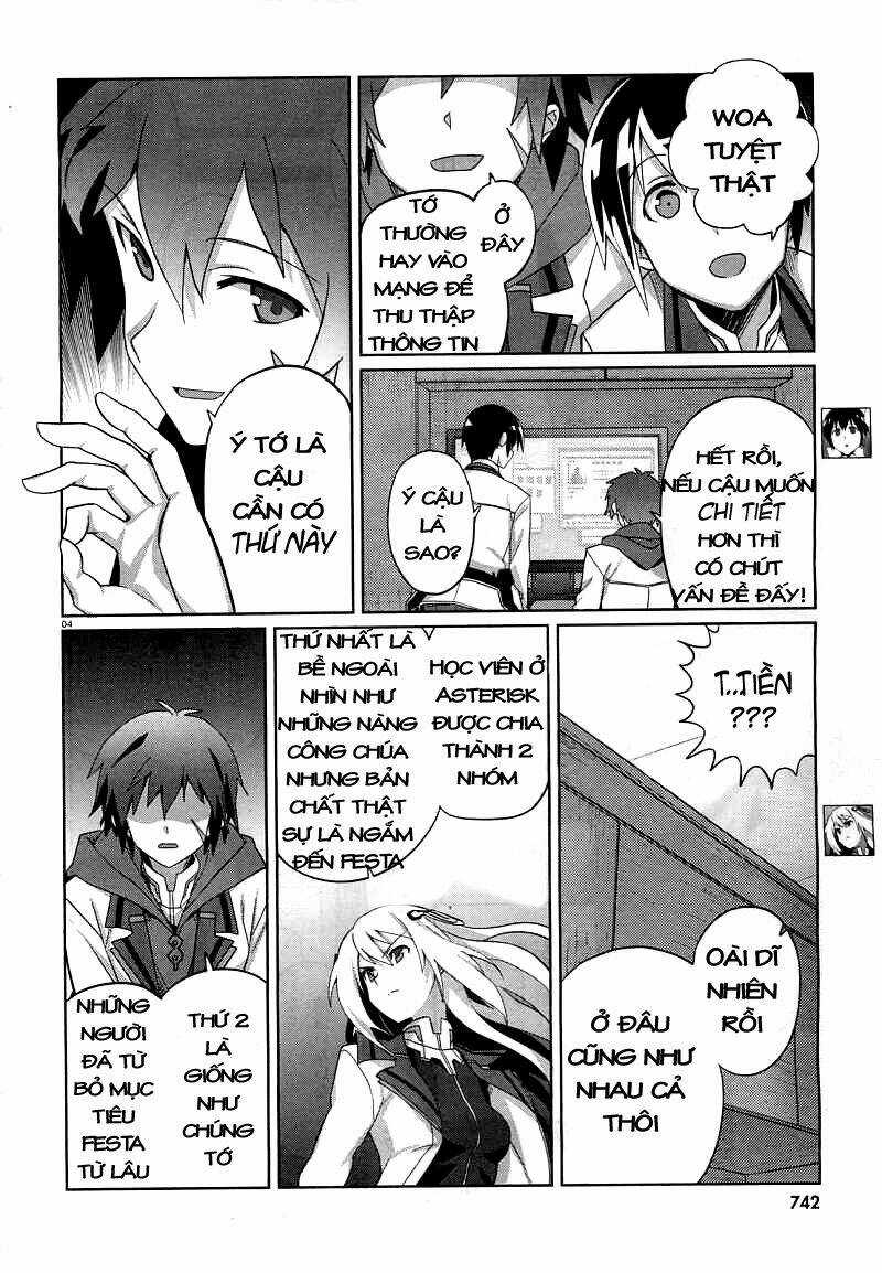 Gakusen Toshi Asterisk Chapter 6 trang 4