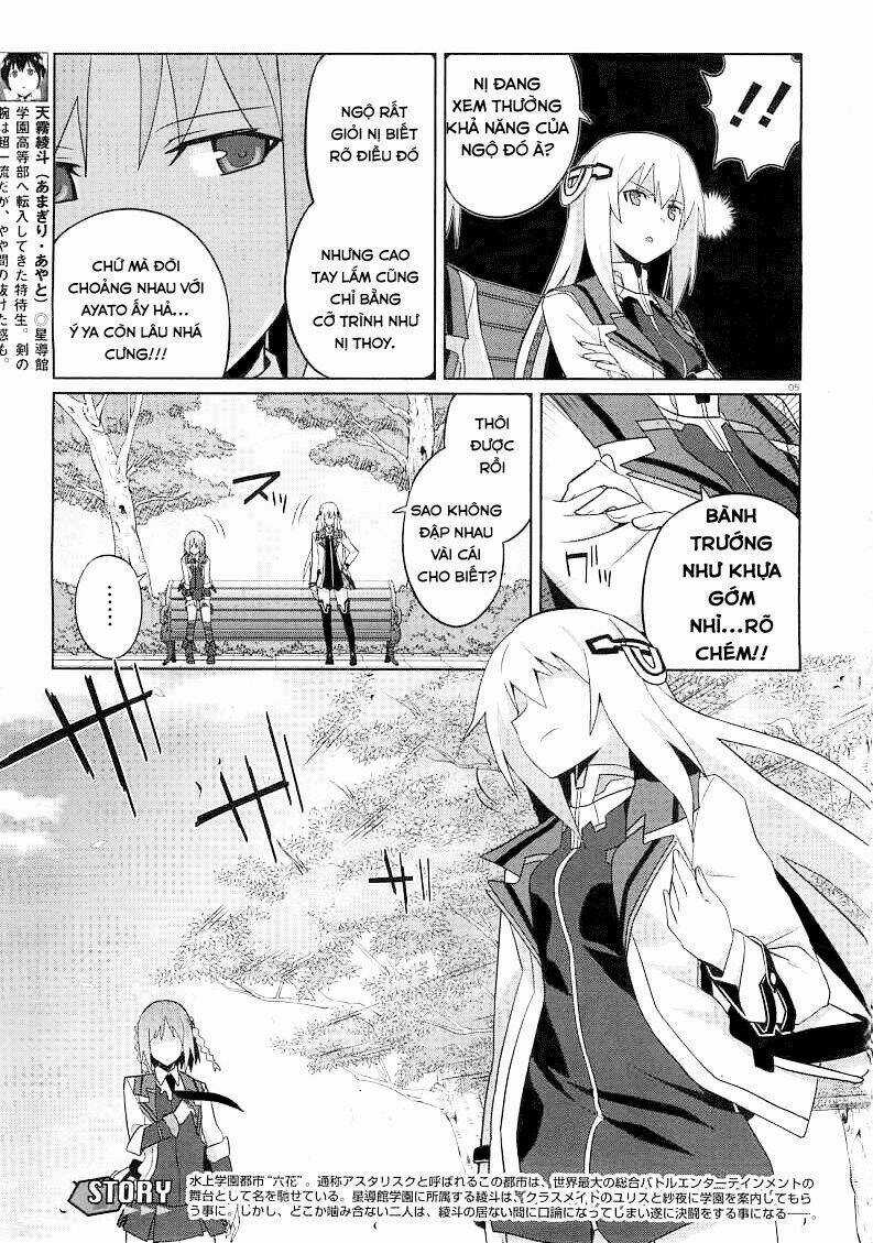 Gakusen Toshi Asterisk Chapter 8 trang 4