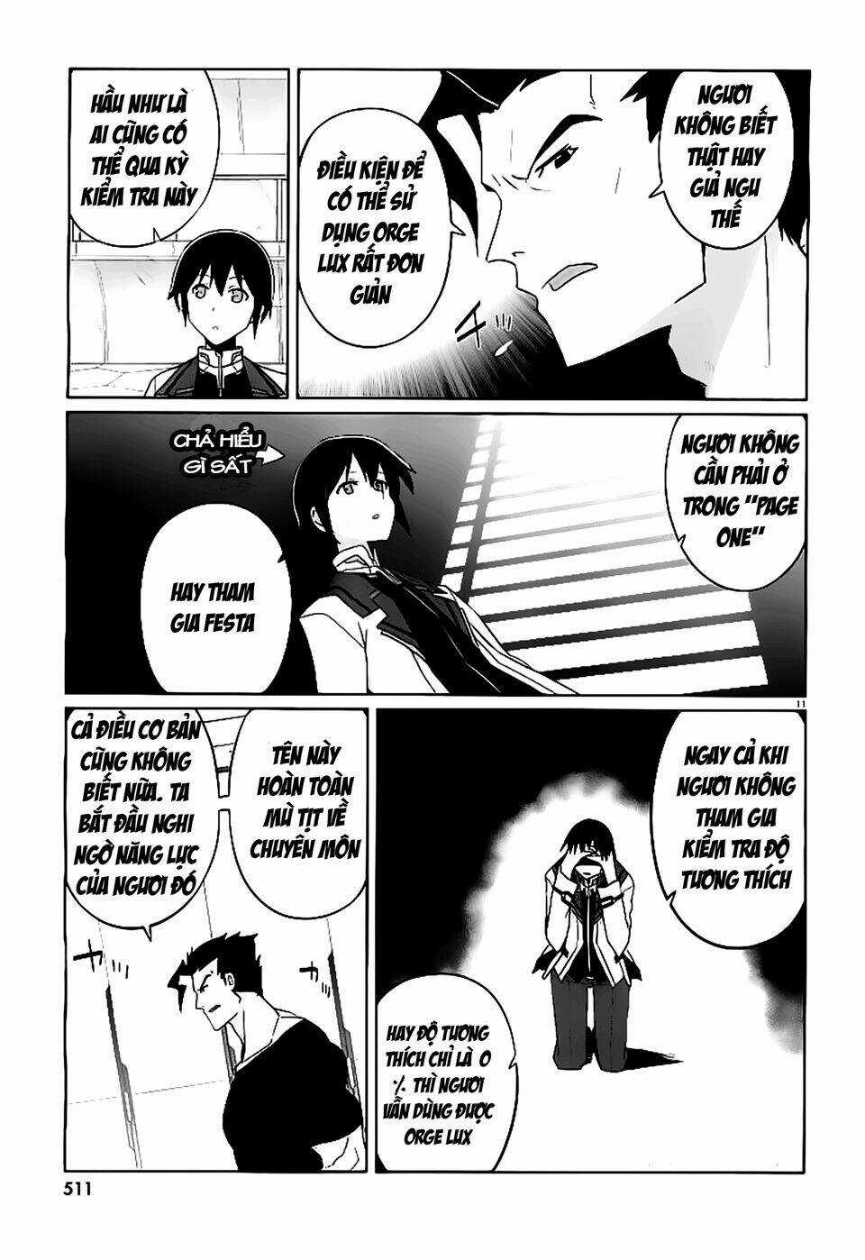 Gakusen Toshi Asterisk Chapter 9 trang 12