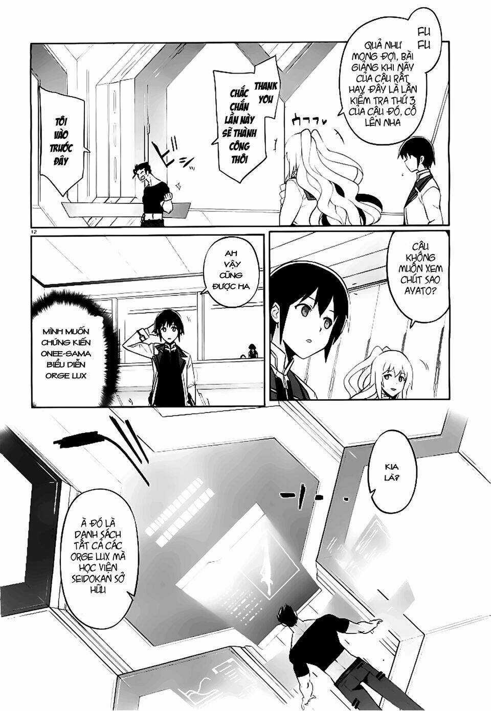 Gakusen Toshi Asterisk Chapter 9 trang 13