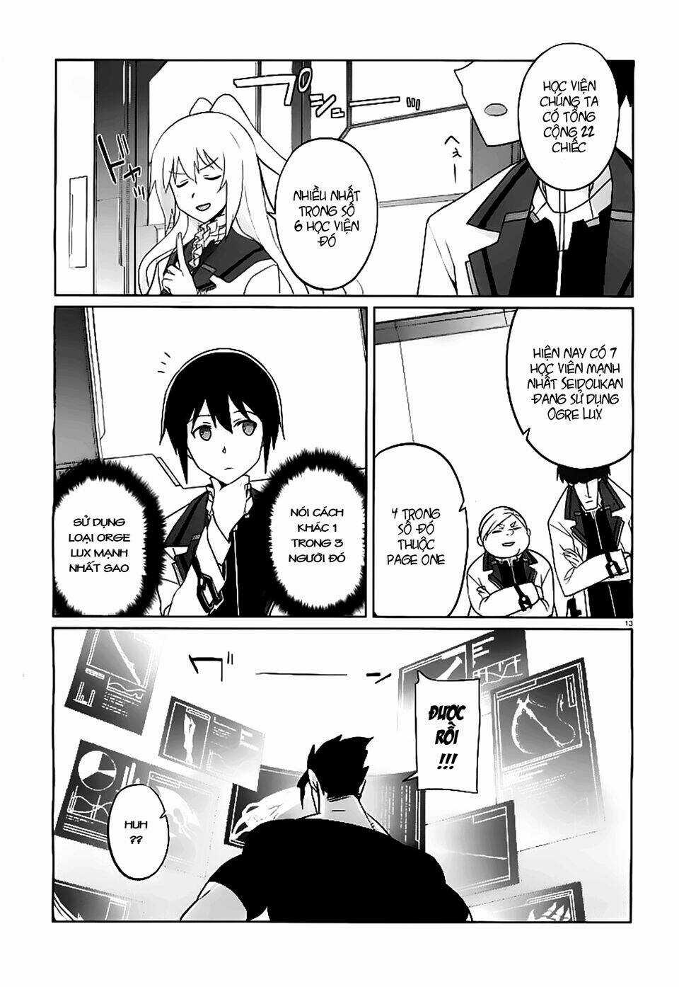 Gakusen Toshi Asterisk Chapter 9 trang 14