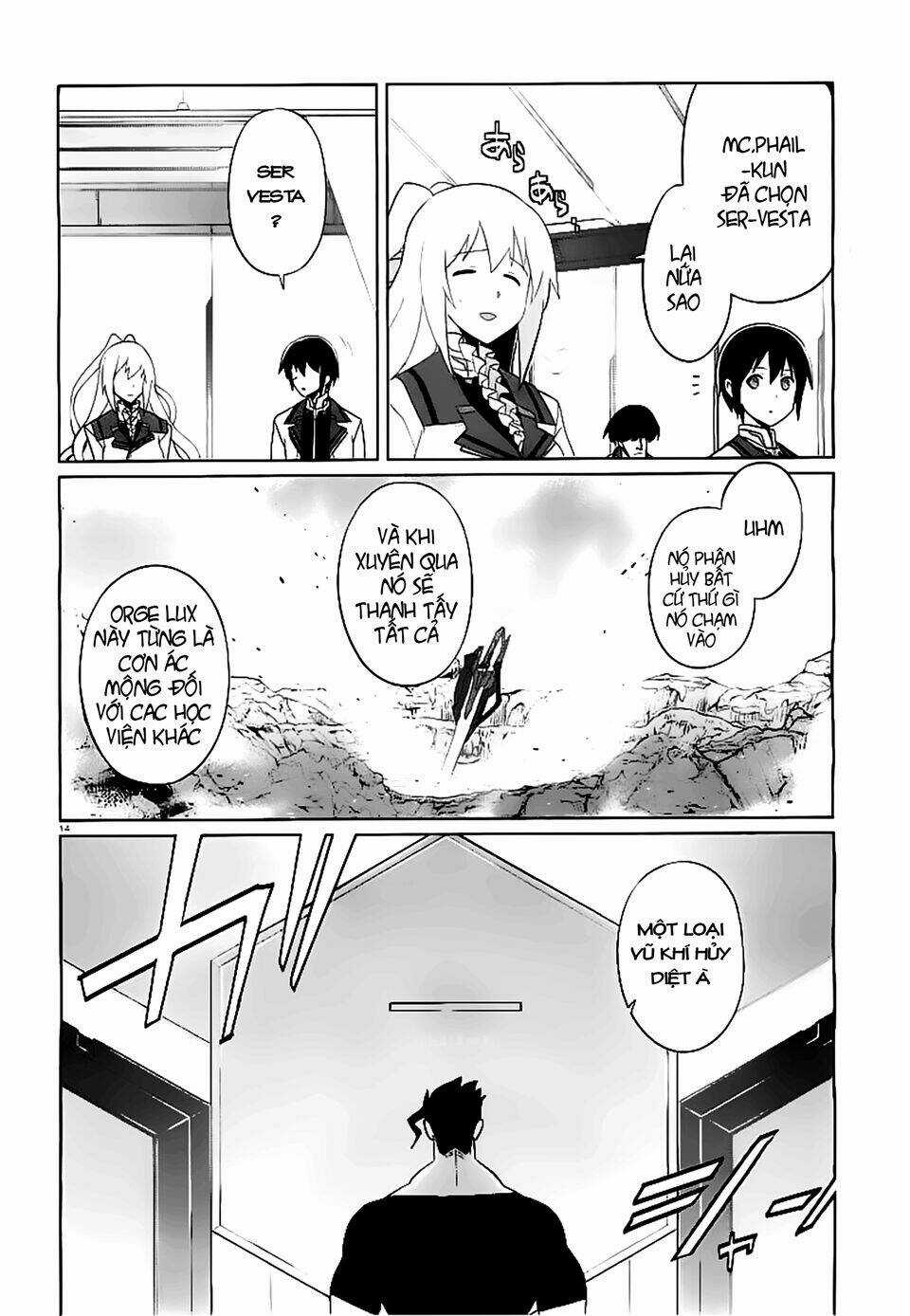 Gakusen Toshi Asterisk Chapter 9 trang 15